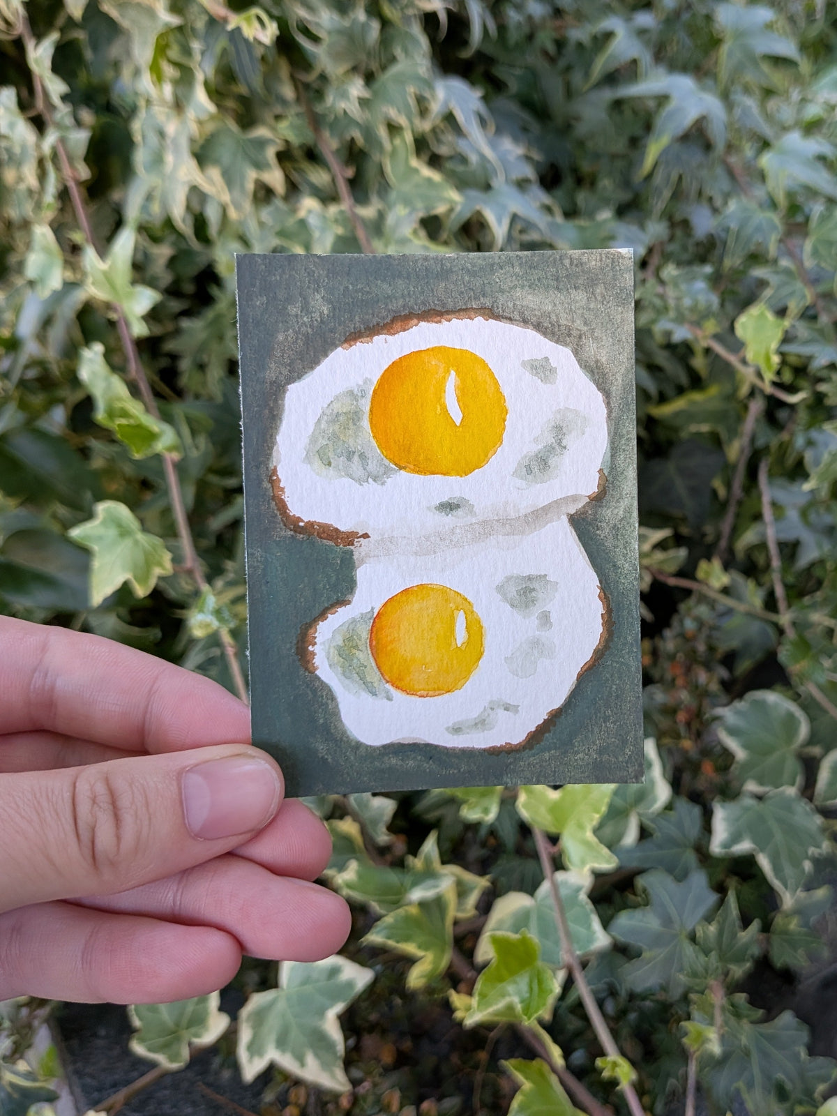 Spiegelei Original ACEO | Frühstück Brunch